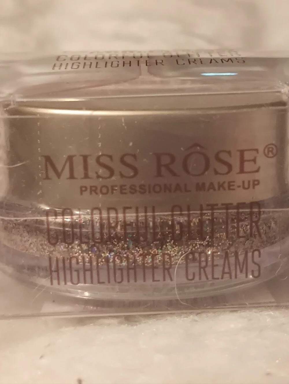 Miss Rôse Colorful Glitter Highlighter Cream #02 Minty Mocha